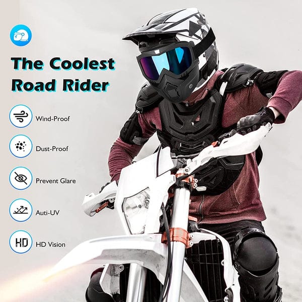 Full Coverage Face Shield – Clear, Anti-Fog & Comfortable @ ₹599