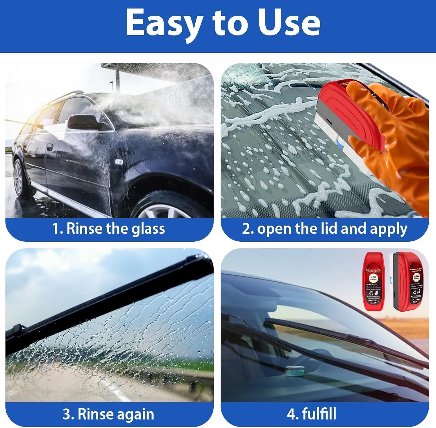 Windshield Scrub Brush – flat 50% off | now ₹499 | COD + free delivery
