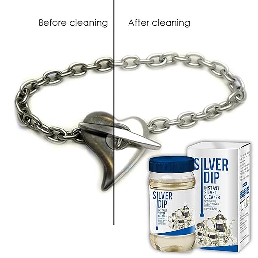 ✨ Silver Dip Cleaner – Instant Shine for Silver Jewellery & Utensils 🪙 | Flat 50% OFF 🔥 | Just ₹499 💰 | Buy 1 Get 1 FREE 🎁 | Free Delivery 🚚 | COD Available 💵