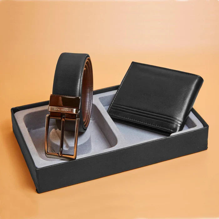 Festive Offer 💫 50% OFF on Wallet & Belt Combo – Pay Just ₹599!