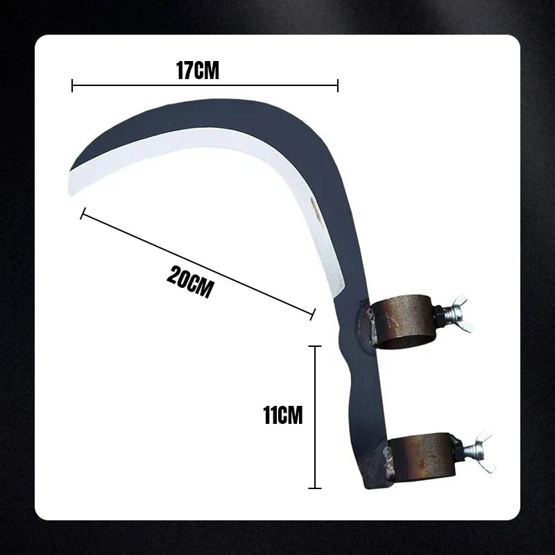 Multifunctional Portable Grass Sickle Cutter Head Tool | Flat 50% OFF | ₹599 Only | Free Delivery & COD